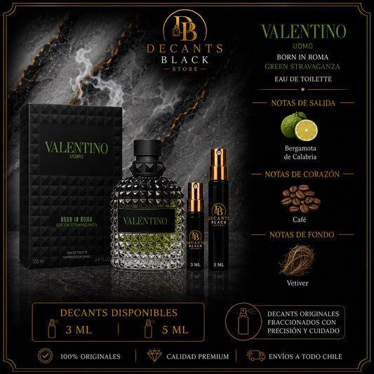 VALENTINO UOMO BORN IN ROMA GREEN STRAVAGANZA EDT 5 ML
