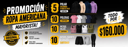 PACK EMPRENDEDOR ROPA AMERICANA