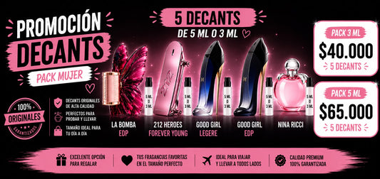 PACK DECANT MUJER MAYORISTA